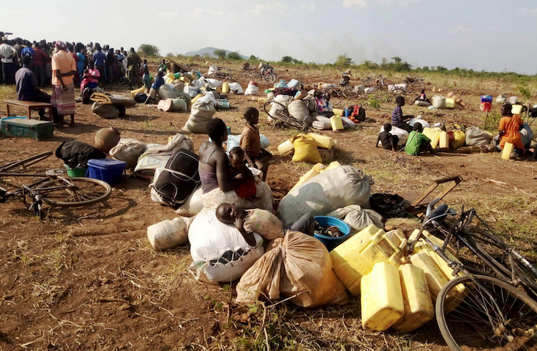 UPDF evicts 200 from Maruzi ranch, burns down their houses